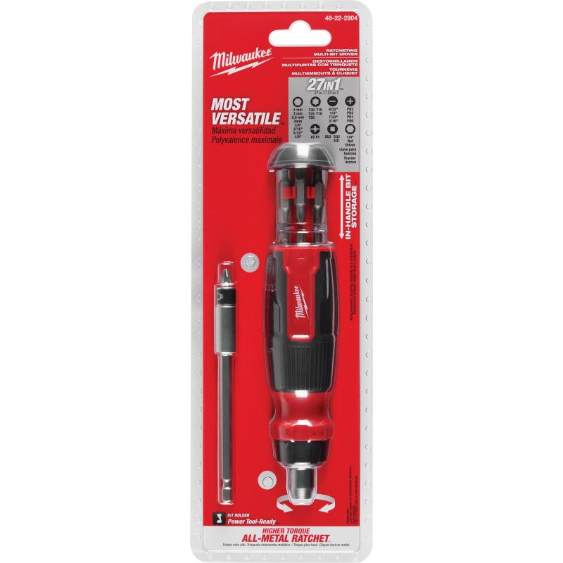 Milwaukee Ratcheting MultiBit Screwdriver Shopee Philippines