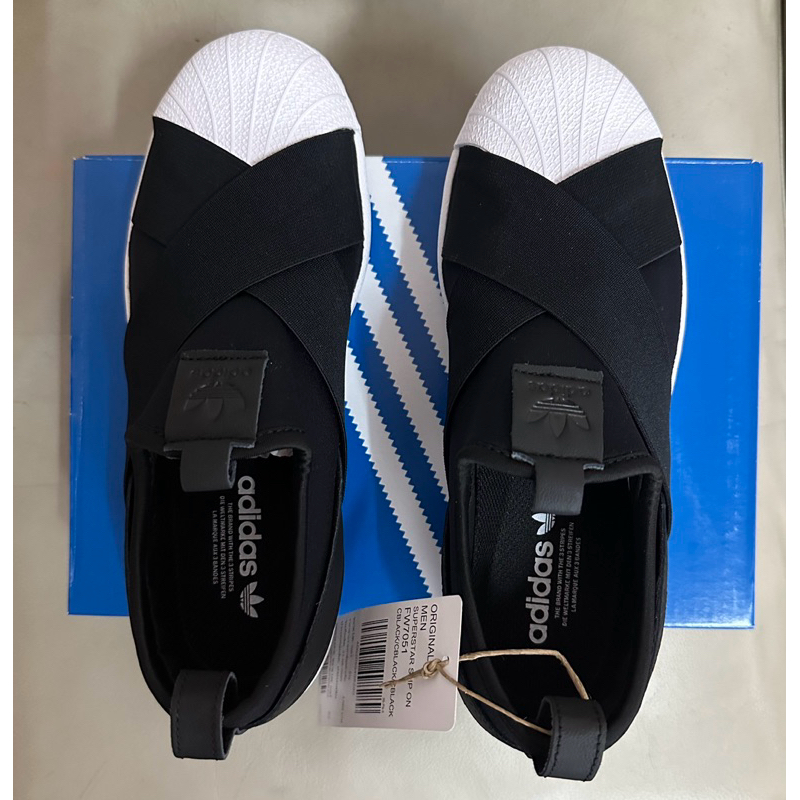 Superstar slip on on sale real vs fake
