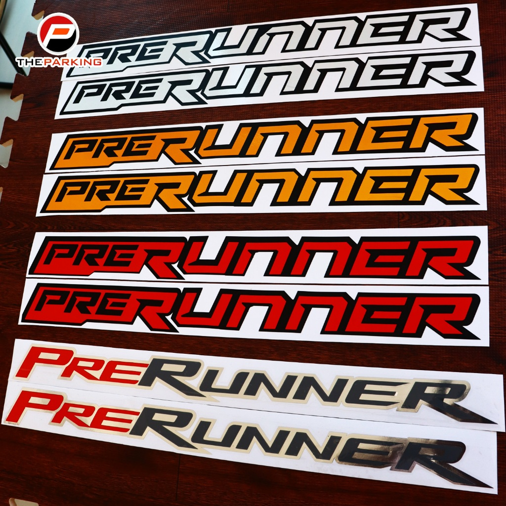 1 Pair Of Stickers PRE RUNNER Side Mount TOYOTA REVO | Shopee Philippines