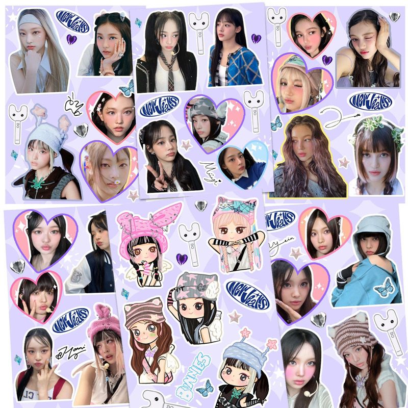 (Minimum 4 Sheets Can Be Mixed In The Shop) new jean sticker fanmade ...