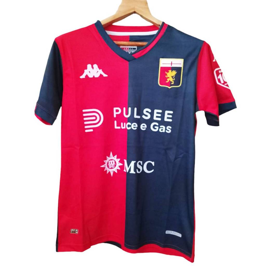 GENOA HOME KIT 2324 FULL SPONSOR FOOTBALL SHIRT SOCCER JERSEY Shopee