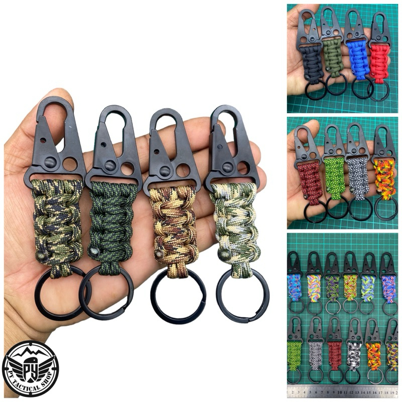 Paracord Rope Keychain 4mm.good Quality No Water Absorption Quick Dry ...
