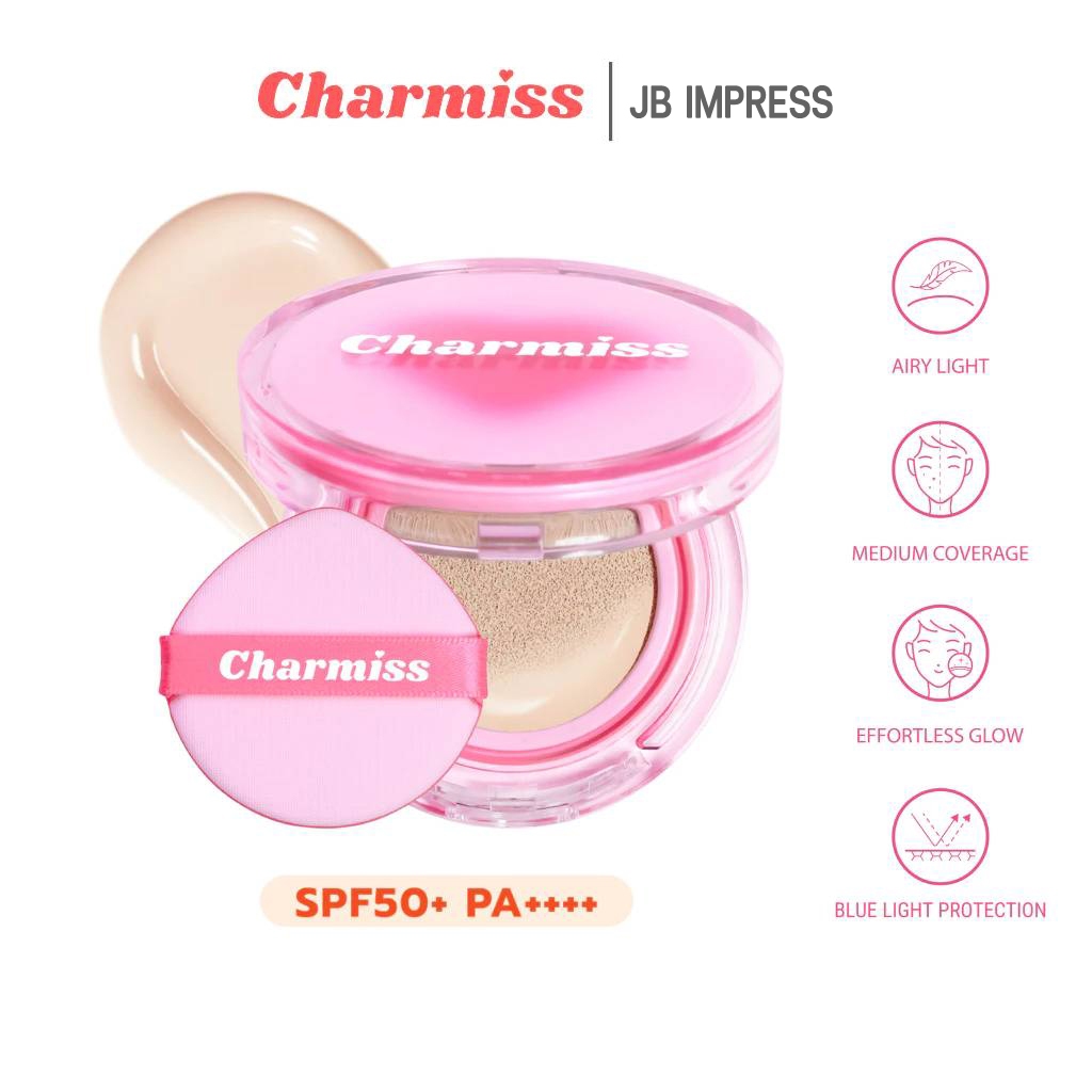 Charmiss Charming Glow Airy Cushion SPF50 + PA ++++. | Shopee Philippines