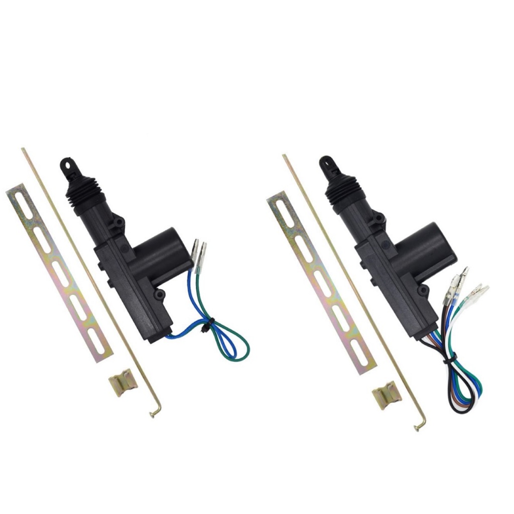 Car Central Locking System 2 Wires/5 Wires Auto Gate Lock Install For ...