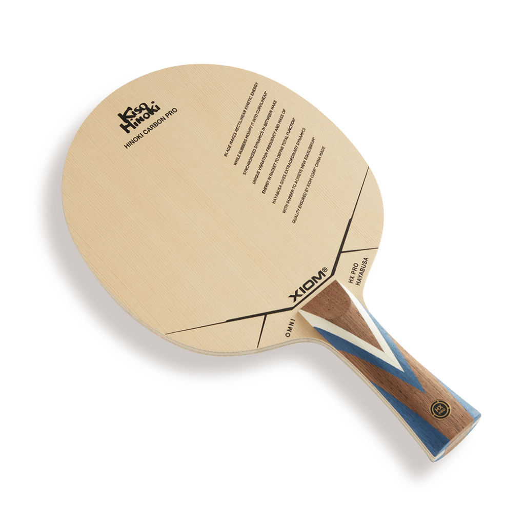 Xiom Hayabusa HX Pro Hinoki Carbon Table Tennis Racket | Shopee Philippines