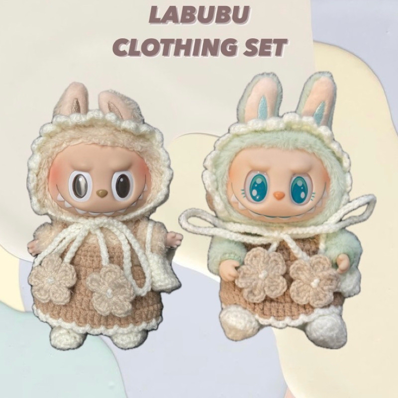 LABUBU Cream Yarn Set | Shopee Philippines