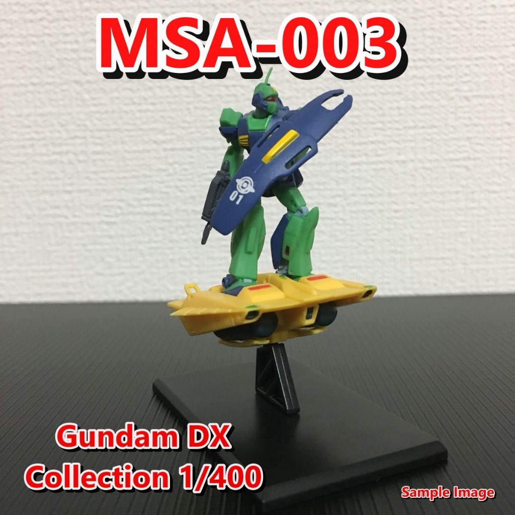 Gundam mini MSA-003 DX Collection 1/400 figure model Bandai Base Work ...