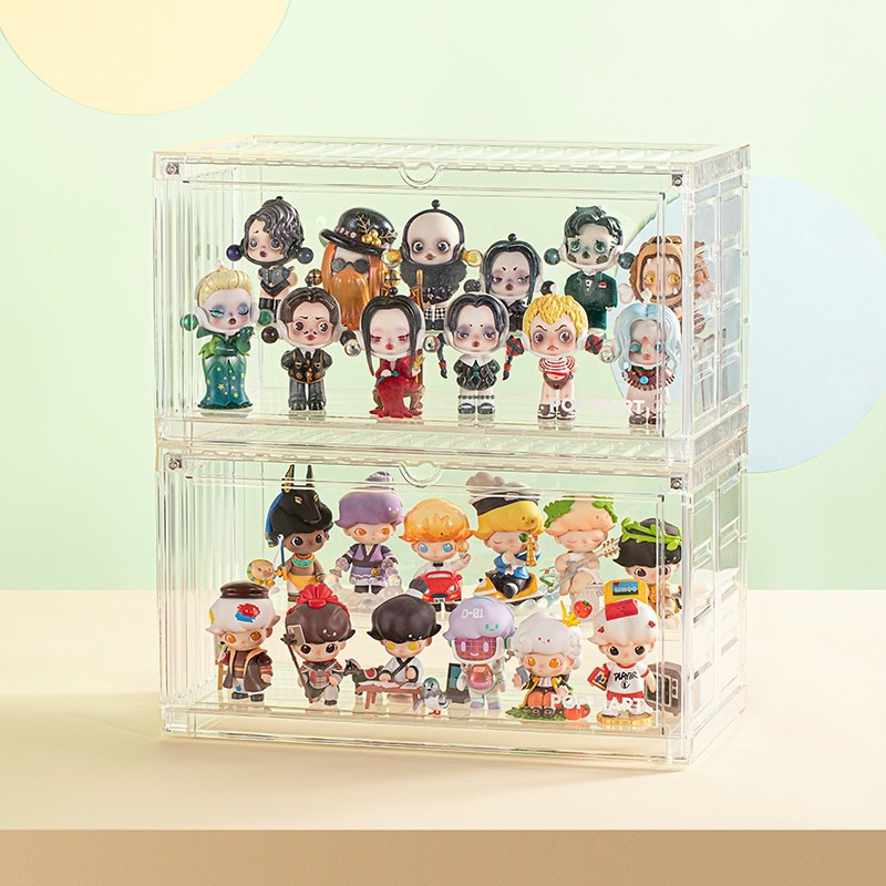 Pop Mart Display Box Transparent Assembled Container Model Cabinet ...