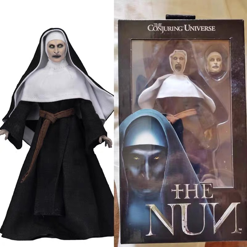 NECA THE NUN Valak Clothed THE CONJURING UNIVERSE Fabric Series Action ...