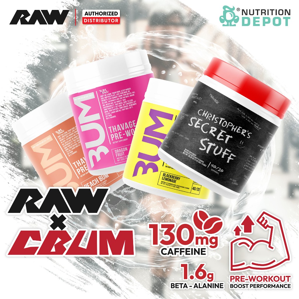 Raw Nutrition CBUM Thavage (Pre-Workout) | Shopee Philippines