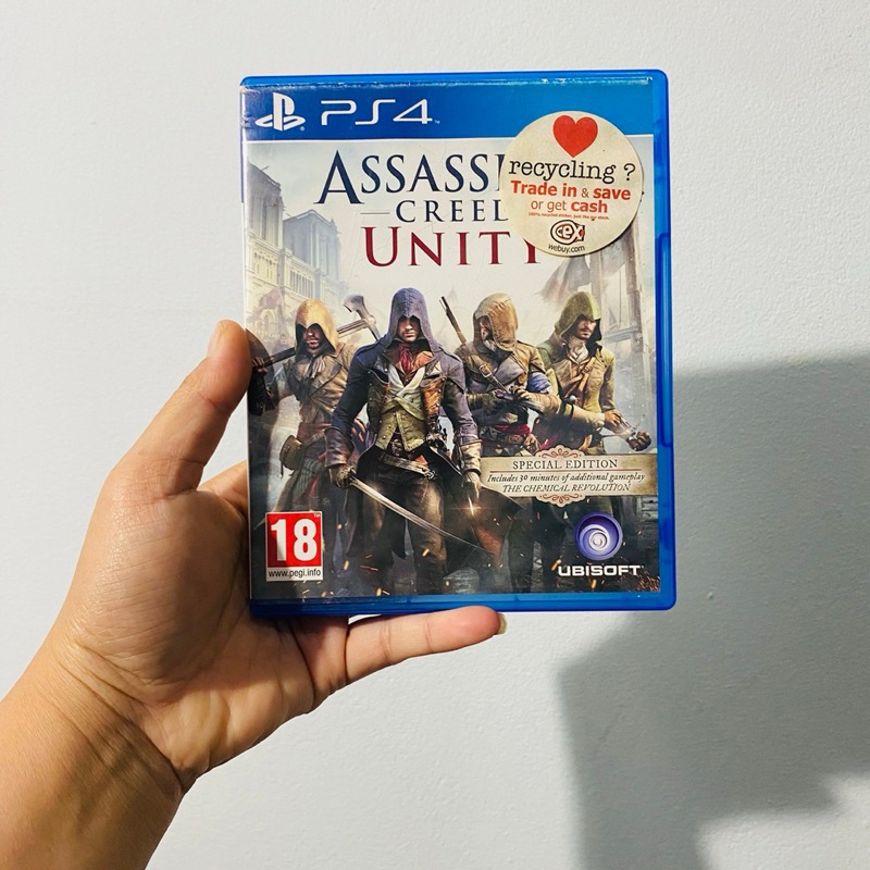 Ps4 Game Disc Assassins Creed Unity | Shopee Philippines