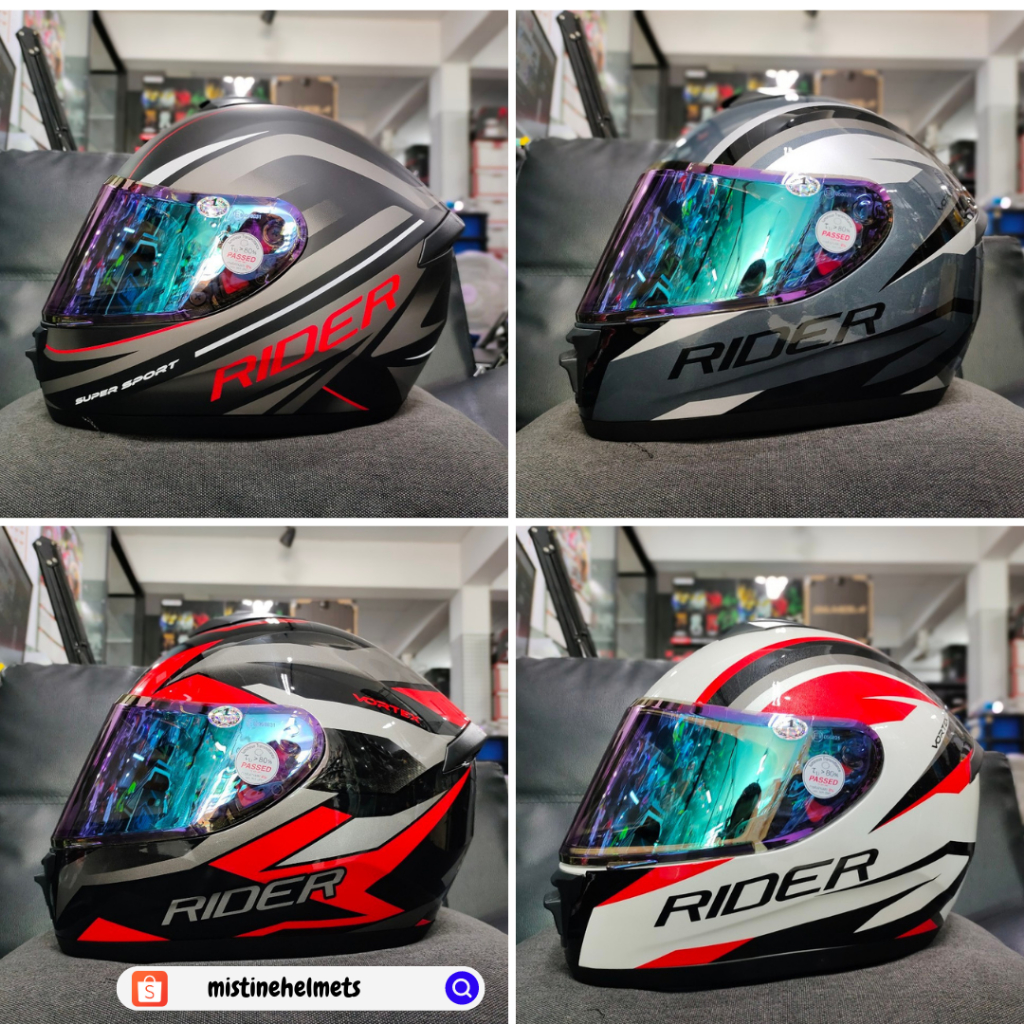 Rider Helmet Vortex Model Including Patterns | Shopee Philippines