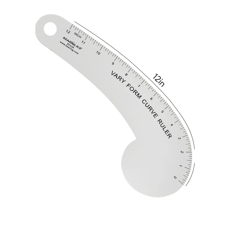 Kearing Curved Aluminum Ruler For Pattern Making | Shopee Philippines