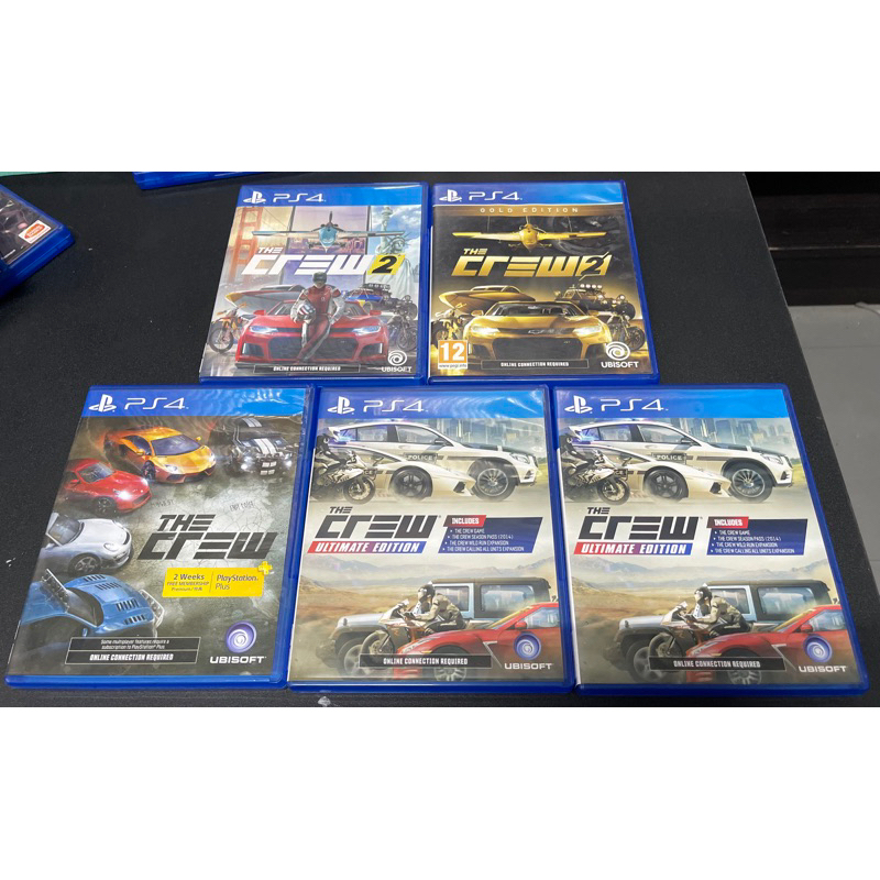 PS4 Disc Game THE CREW (Car Game) [2nd Hand] Stock Available ...