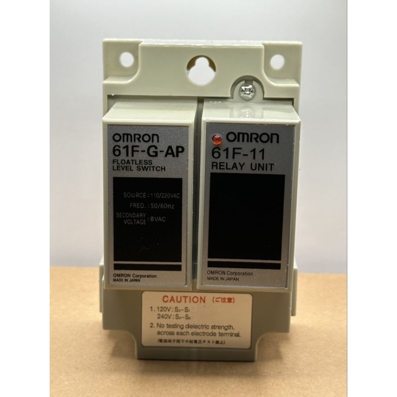 omron 61F-G-AP 61F-11 FLOATLESS LEVEL SWITCH 110/220v relay unit ...