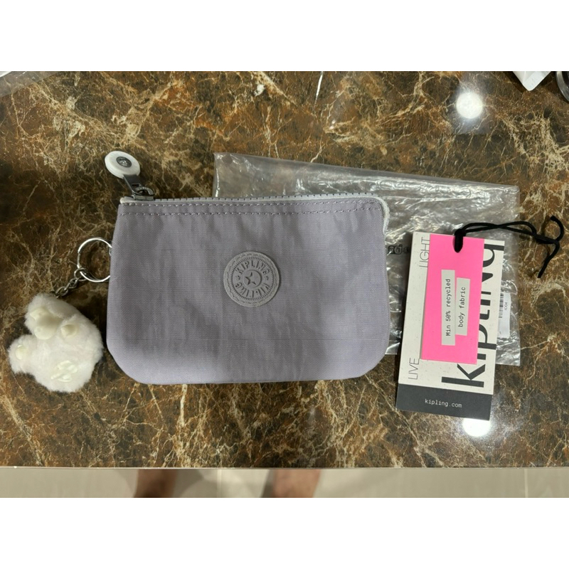 Kipling Wallet Model CREATIVITY S Color TENDER GREY | Shopee Philippines