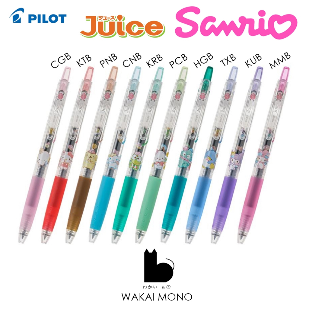 PILOT Juice Sanrio Gel Pen 0.5mm Head Black Ink Shopee Philippines