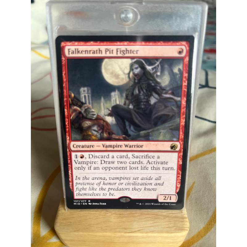 thumbnail image 2 of JAPANESE FALKENRATH PIT FIGHTER (EXTENDED ART) X4 Innistrad: Midnight 2 of 9