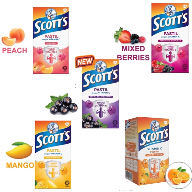 Scott's Vitamin C Gummies For Kids 50 Tablets Shopee Philippines