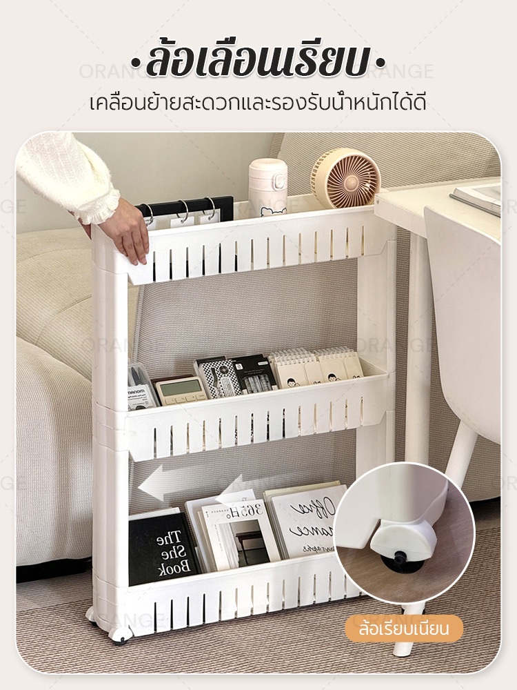 3Tier 4Tier Trolley Rack With Wheels + Hooks Stainless Steel Frame