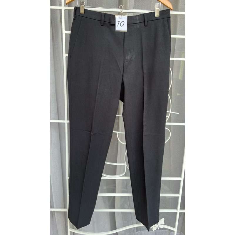 A104) Uniqlo (Kando Pants) Men's Work Pants Black Waist 33 "(79 cm ...