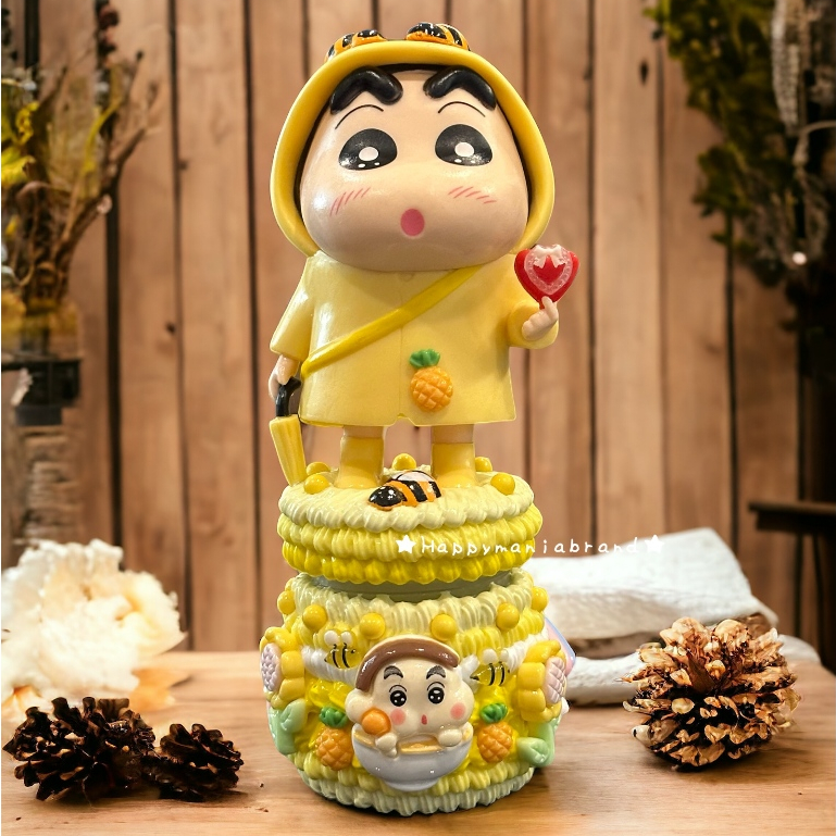 DIY Inhaler Case Shinchan Theme Yellow Raincoat Set The Only One In The ...
