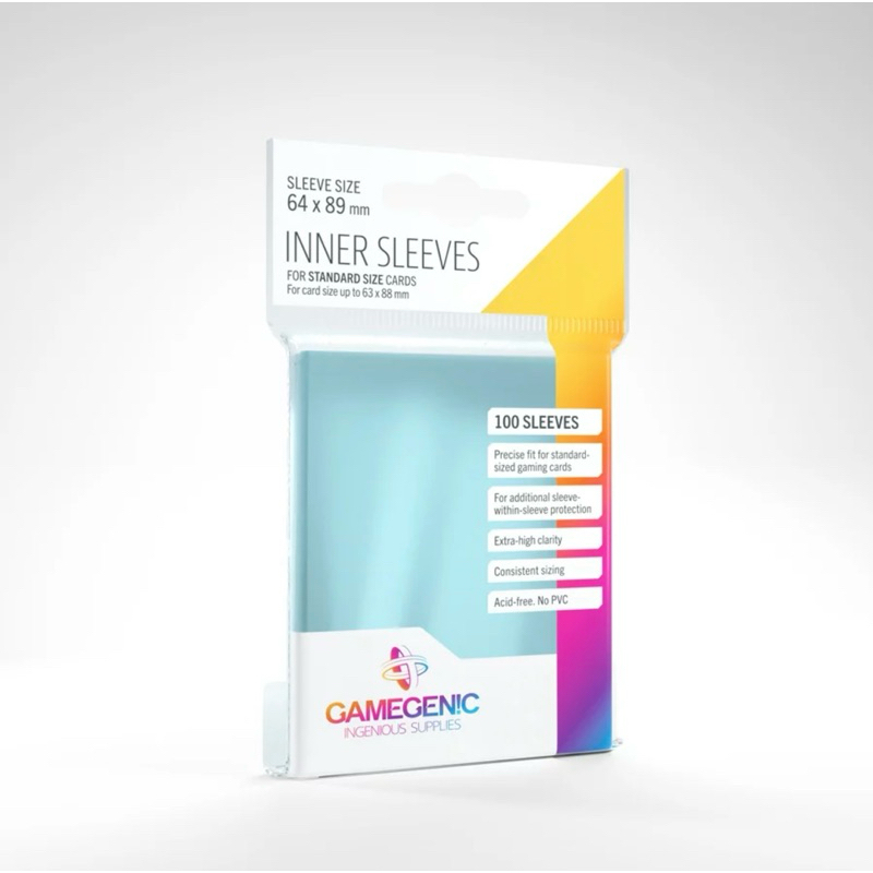 Board Game Sleeves - Standard (fits cards of 63x88mm) main image 0
