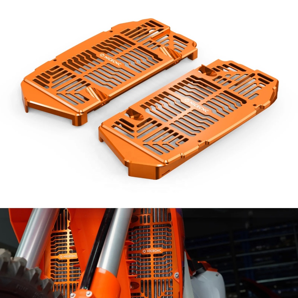 NiceCNC Aluminum Radiator Guard Protector For KTM 150 250 300 350 450 ...