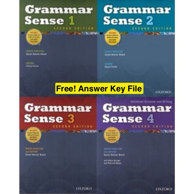 Grammar Sense 1 2 3 4: Student's Book +Online Practice (P) Has A ...