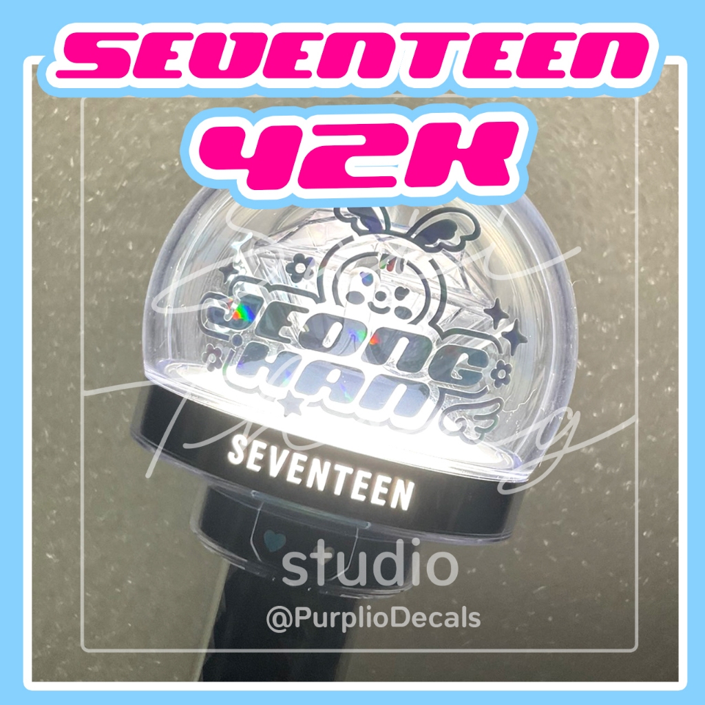 SEVENTEEN Light Stick Sticker [CARATBONG] Decals[Y2K] Shopee Philippines