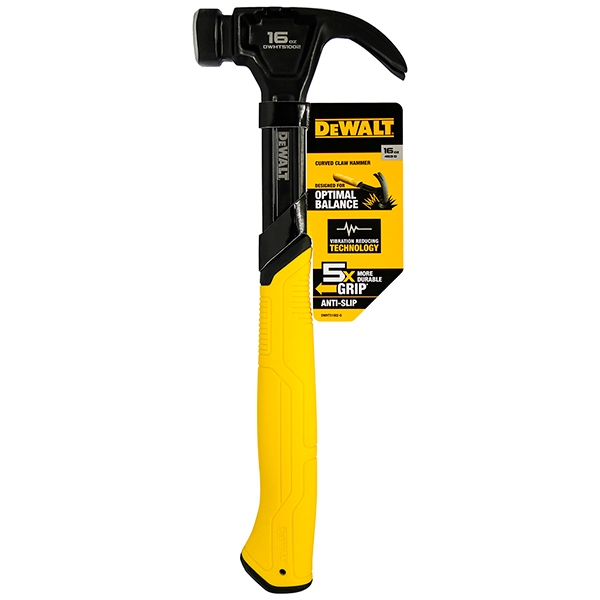 Curved Claw Hammer 16 oz Model DWHT51002 DEWALT Shopee Philippines
