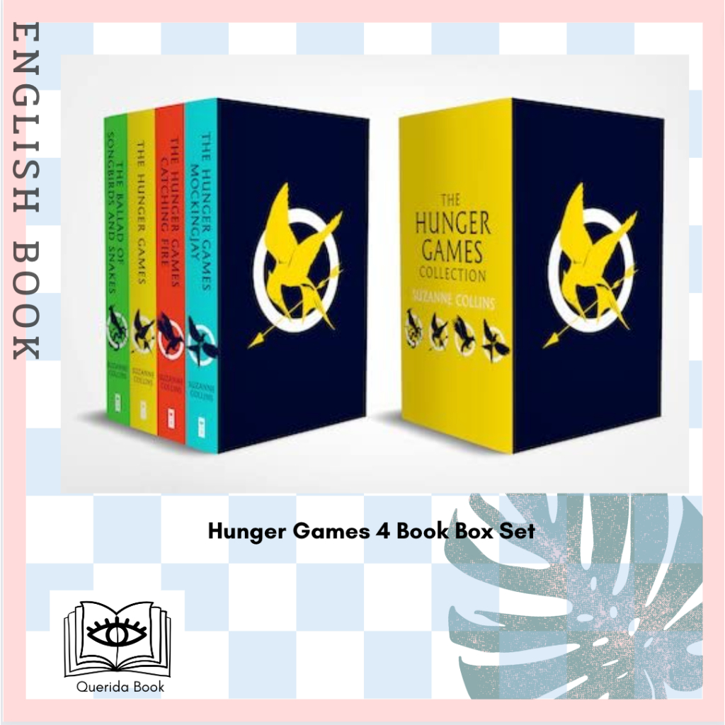 [Querida] English Book Hunger Games 4 Box Set Ballad of Songbirds and ...