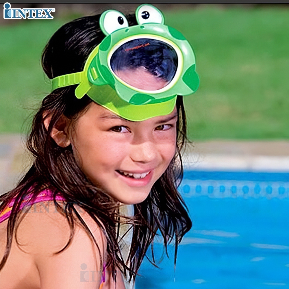 INTEX Frog Diving Mask Hippo Pattern Recreation Model 55910 | Shopee ...