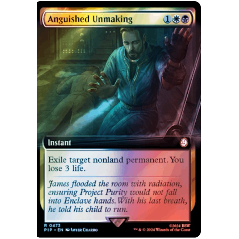 Universes Beyond: Fallout Variants Foil: Anguished Unmaking (0473 ...