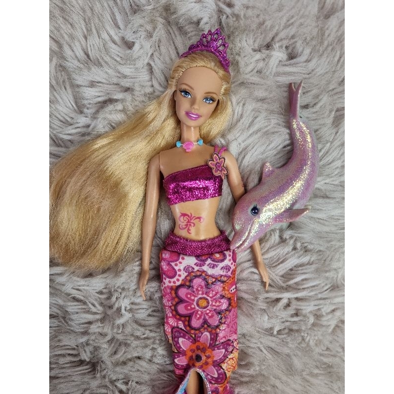 barbie merliah mermaid tale 1 Meria Has Flaws On The Chest. | Shopee ...