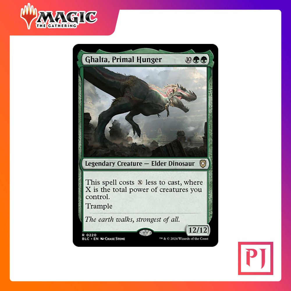[MTG] Ghalta Primal Hunger [BLC] [GREEN] [RARE] [NORMAL] [ENG] (Magic ...