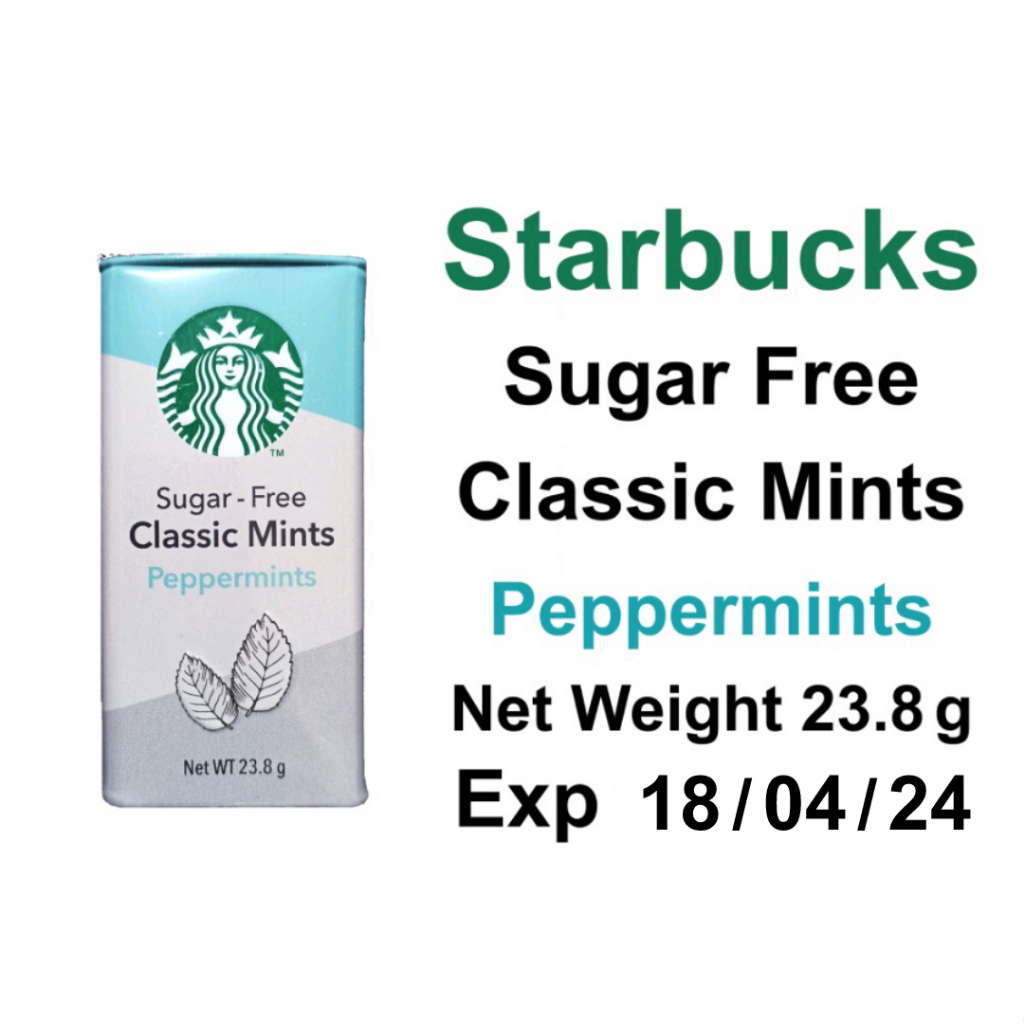 Starbucks classic mints sugar free candy shopee philippines