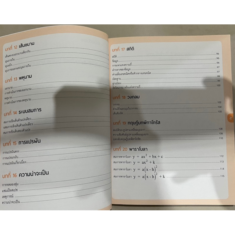 Summary Of Formulas Techniques How To Think Mathematics Mathayomtree ...