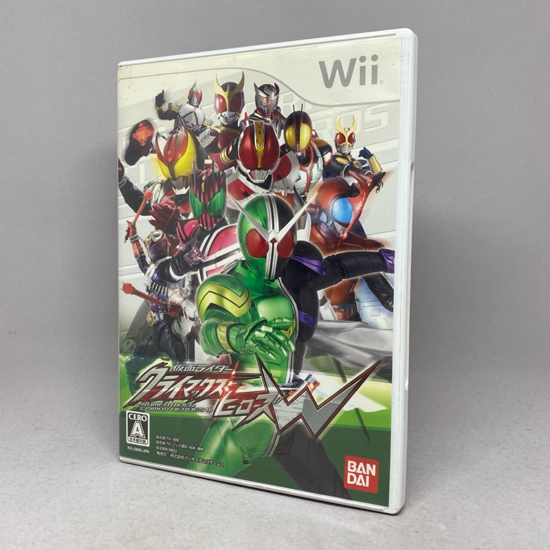 Kamen Rider : Climax Heroes W | Nintendo Wii Original Japan Japanese I ...