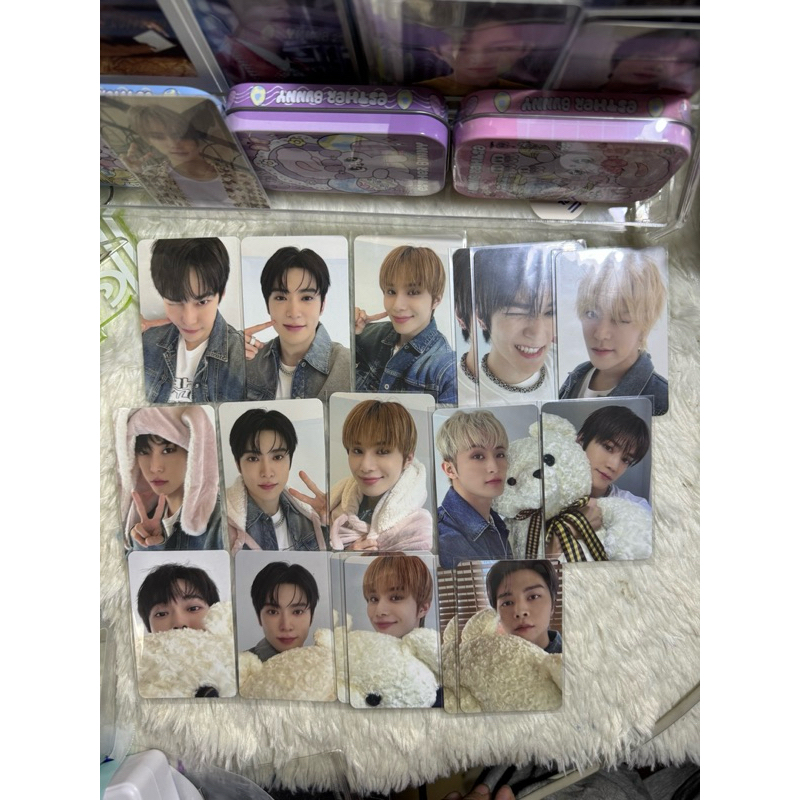 The Great Unity NCT127 Bear Card Blanket Cards Mark Jaehyun By Ong Jung ...