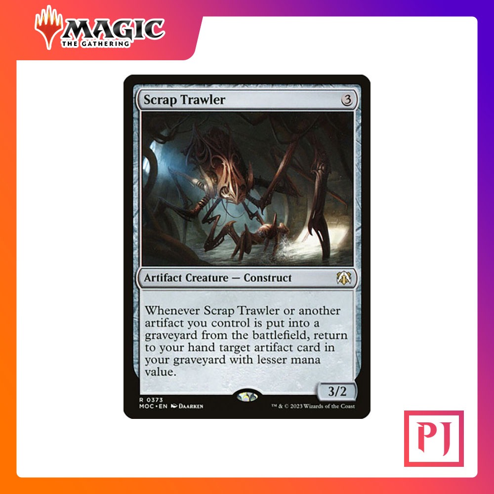 [MTG] Scrap Trawler [MOC] [ARTIFACT] [RARE] [NORMAL] [ENG] (Magic Card ...