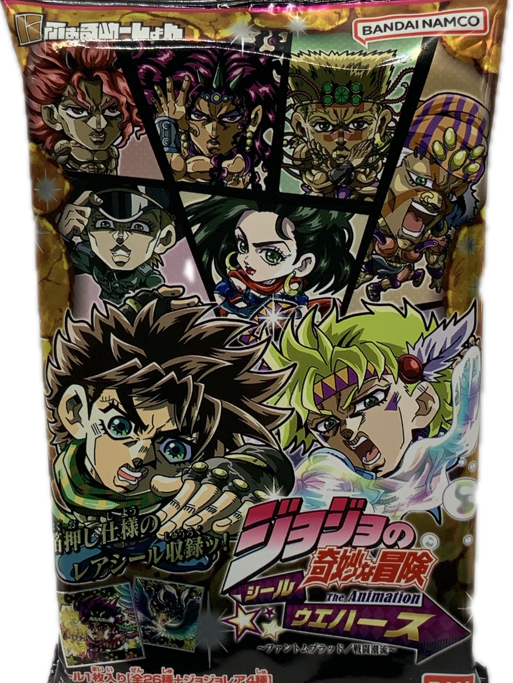 Bandai JoJo the Animation Wafer vol.1 Sticker Volume 1 Pack | Shopee ...