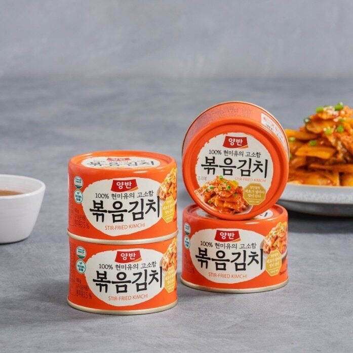 Yangban Kimchi Can/Yangban Stir-fried Canned | Shopee Philippines