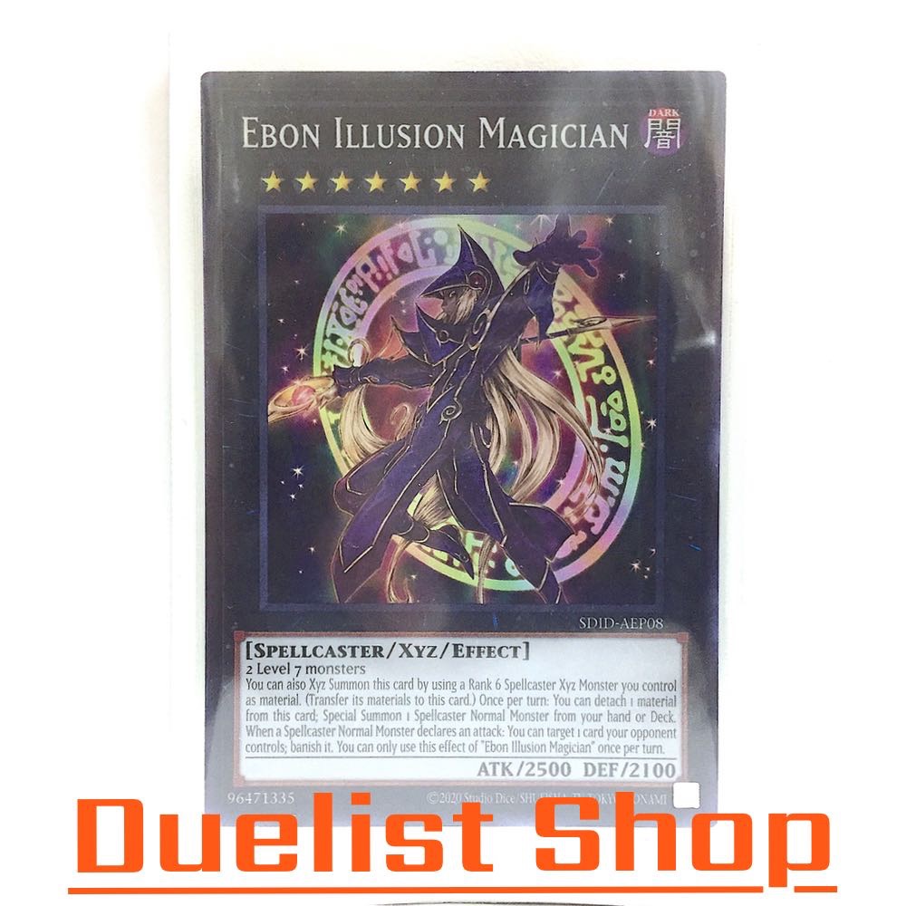 Ebon Illusion Magician (SR) Monster Dark Rank7 [Spellcaster/Xyz/Effect ...