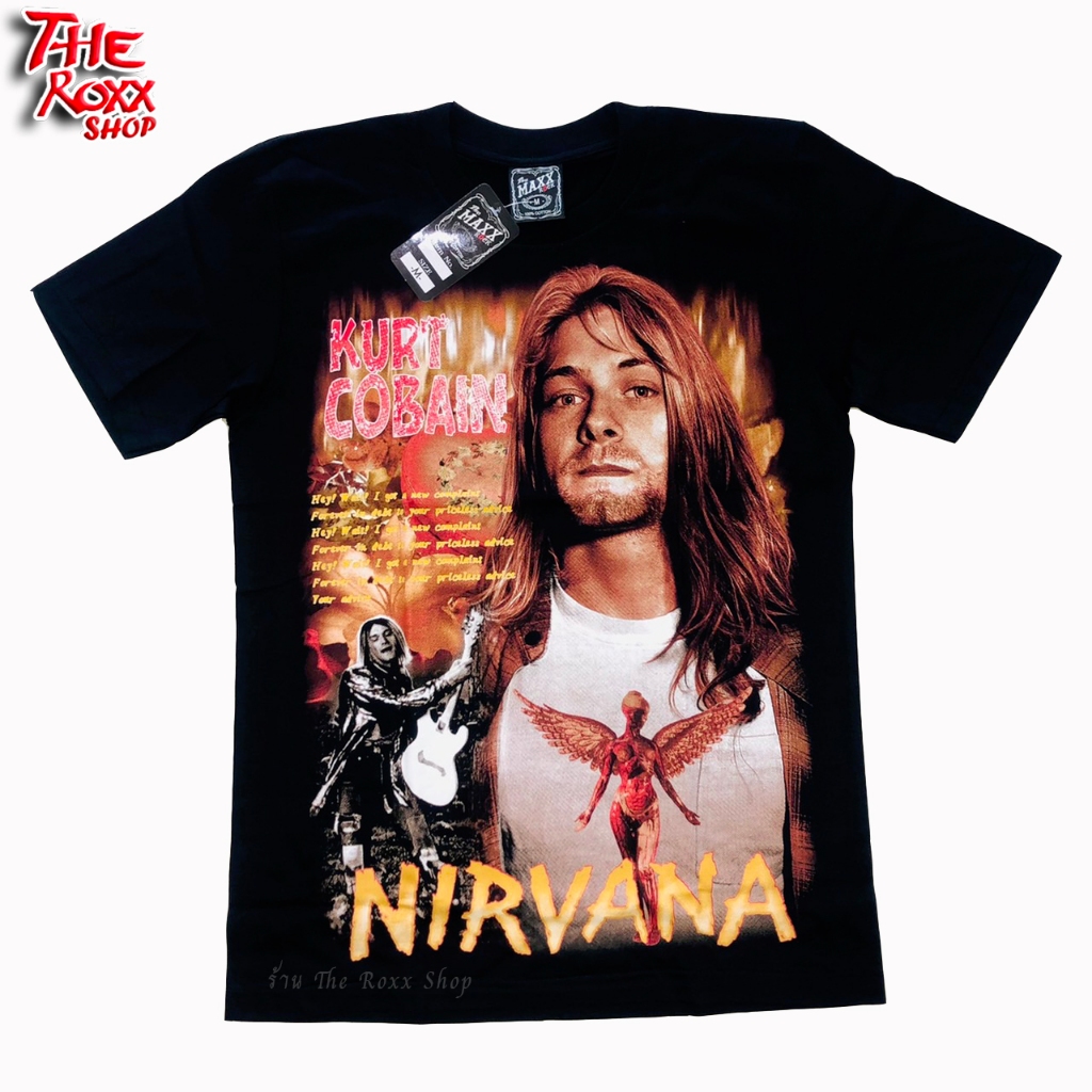 Nirvana MS Band Shirt-170 The Maxx Label | Shopee Philippines