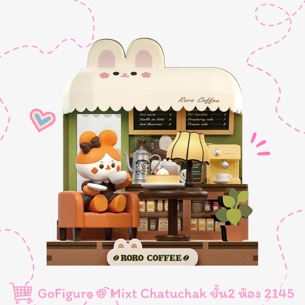Rabbit's Coffee Shop Is Easy To Assemble (Mini House). | Shopee Philippines