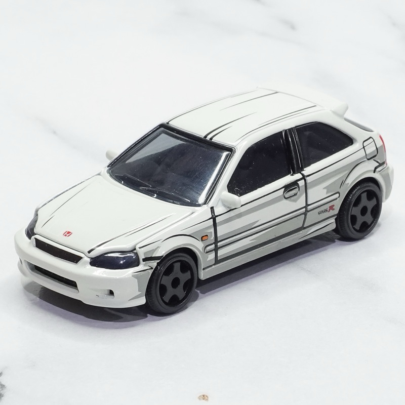 Majorette Honda Civic Type R EK9 3 Door White Line Design Car Model ...