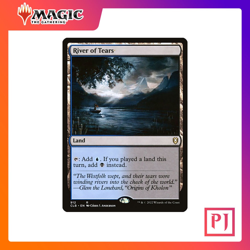 [MTG] River of Tears [CLB] [LAND] [RARE] [NORMAL] [ENG] (Magic Card ...
