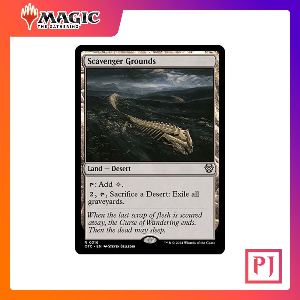 [MTG] Scavenger Grounds [OTC] [LAND] [RARE] [NORMAL] [ENG] (Magic Card ...