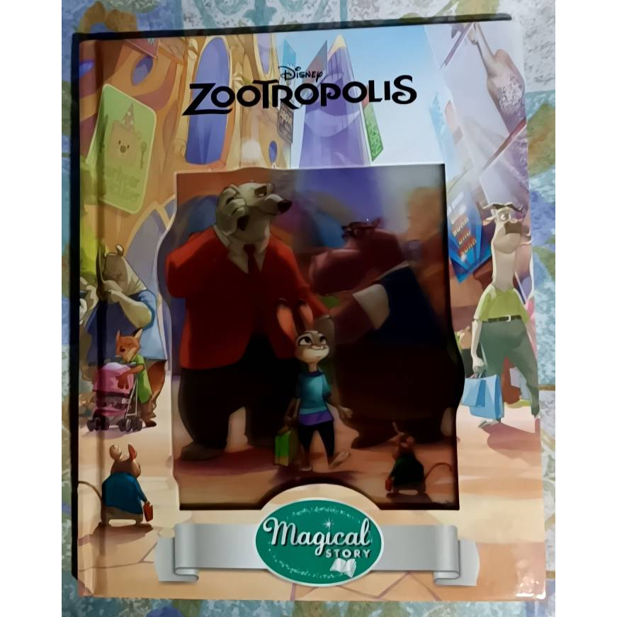(NEW) English Story DISNEY ZOOTROPOLIS NEW Book First Hand | Shopee ...